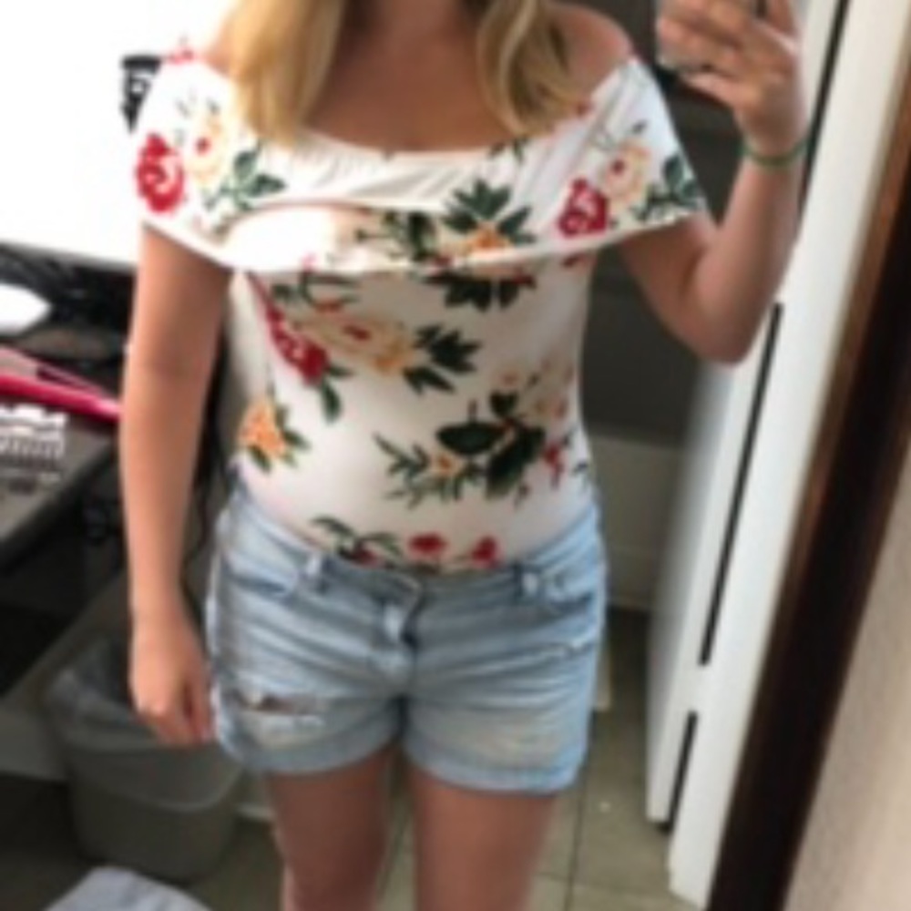 Floral bodysuit
